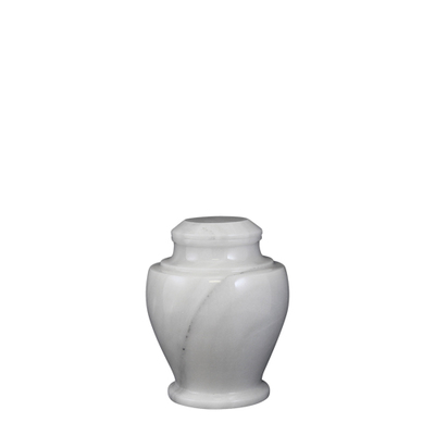 Carpel Antique White Keepsake Urn